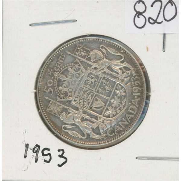 Silver 50¢ Coin Canada