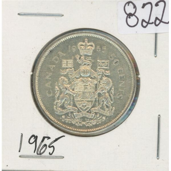 Silver 50¢ Coin Canada