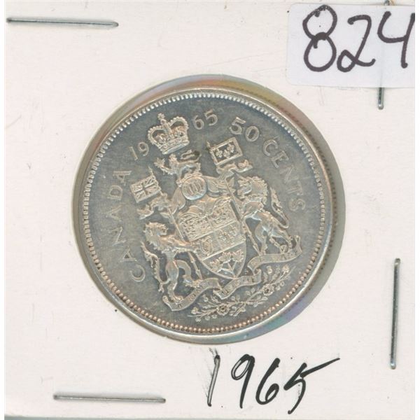 Silver 50¢ Coin Canada