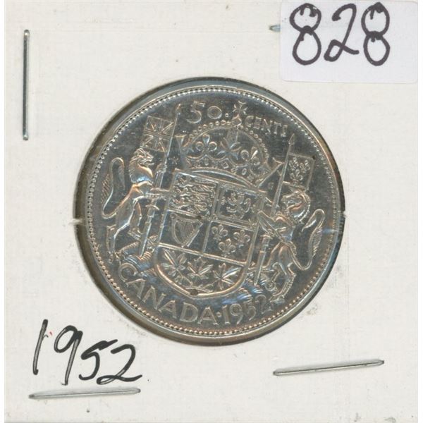 Silver 50¢ Coin Canada