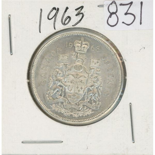 Silver 50¢ Coin Canada