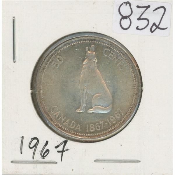Silver 50¢ Coin Canada