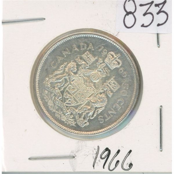 Silver 50¢ Coin Canada