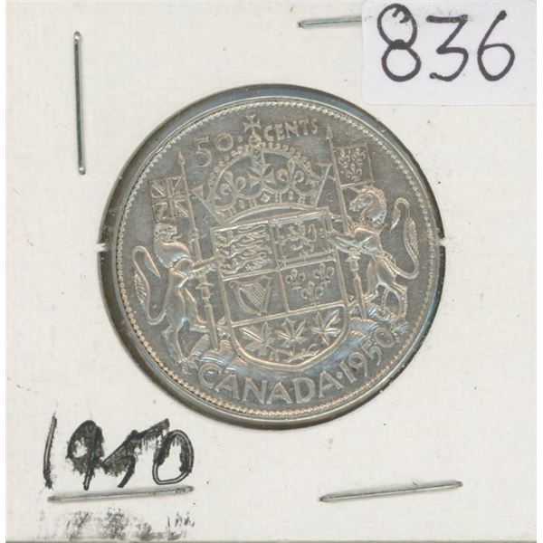 Silver 50¢ Coin Canada