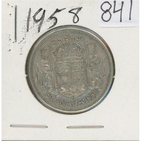 Silver 50¢ Coin Canada