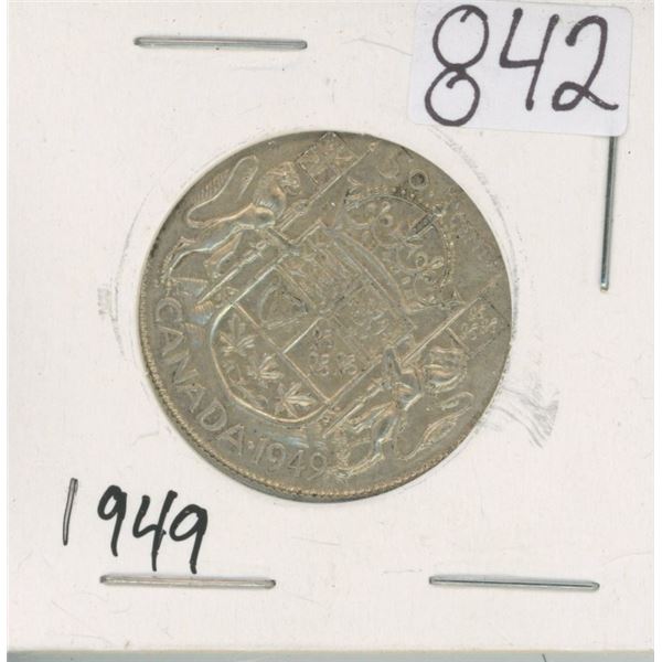 Silver 50¢ Coin Canada