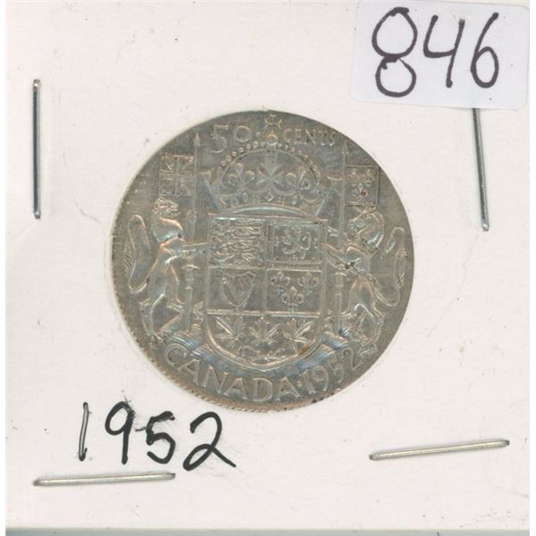 Silver 50¢ Coin Canada