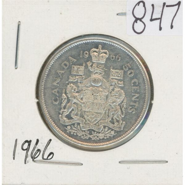 Silver 50¢ Coin Canada