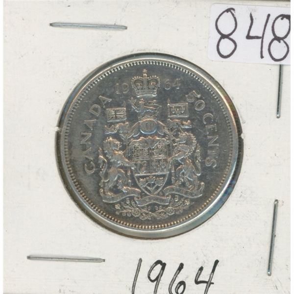 Silver 50¢ Coin Canada