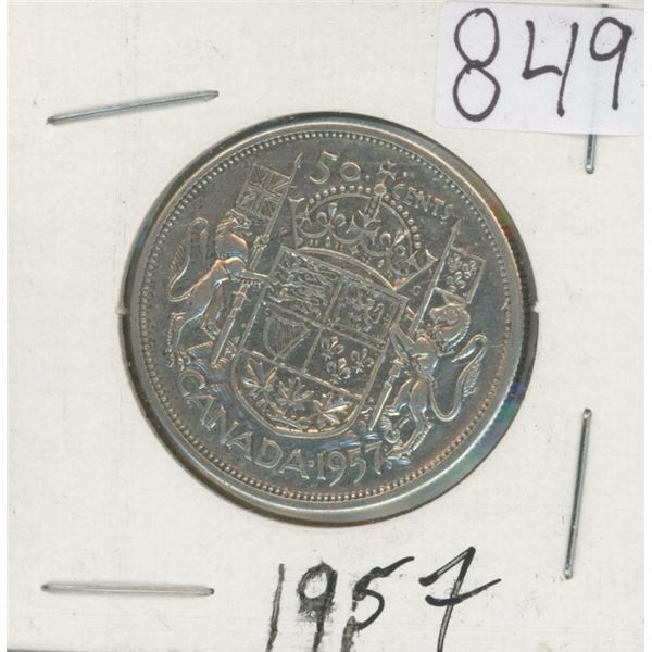 Silver 50¢ Coin Canada