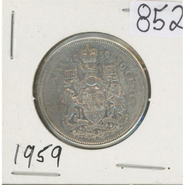 Silver 50¢ Coin Canada