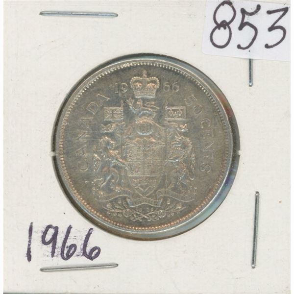 Silver 50¢ Coin Canada