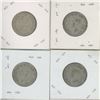 Image 2 : 4 - 25¢ Silver Coins Canada -