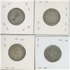 Image 2 : 4 - 25¢ Silver Coins Canada -