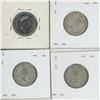 Image 2 : 4 - 25¢ Coins Canada, 3 Silver, 1 Newer Non-Silver
