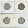 Image 2 : 4 - 25¢ Silver Coins Canada -