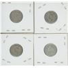 Image 2 : 4 - 10¢ Silver Coins Canada -
