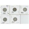 Image 1 : 5 - 10¢ Silver Coins Canada -