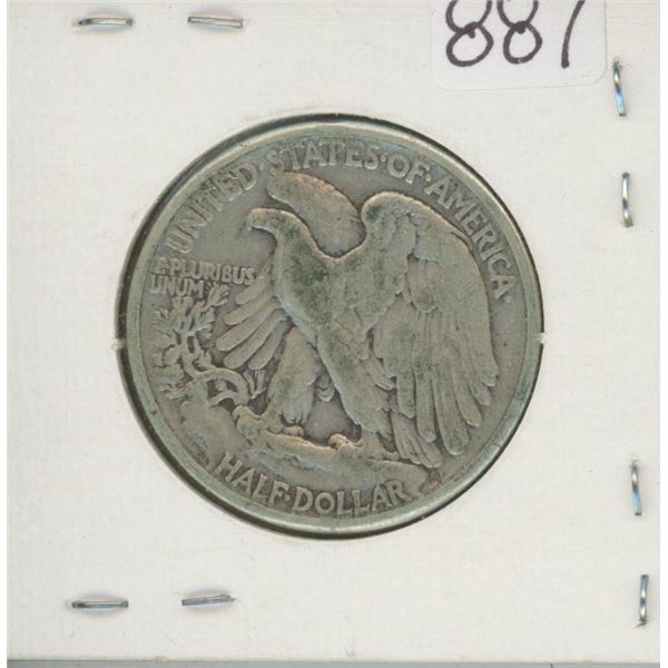 USA Silver Half-Dollar - 1941