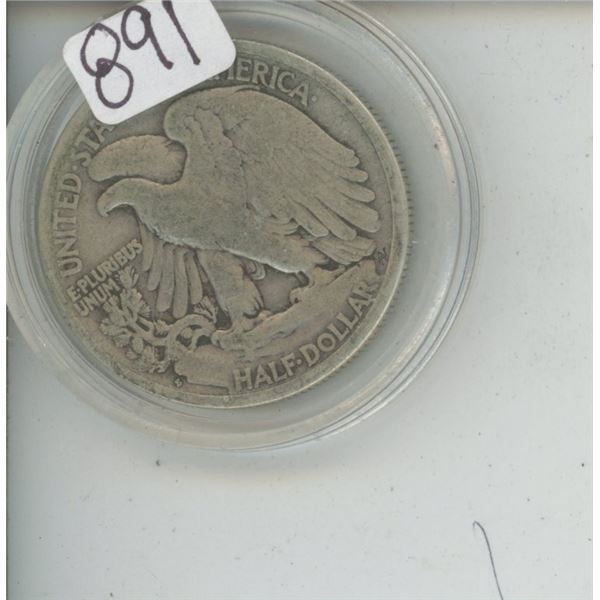 1918 USA Silver Half-Dollar
