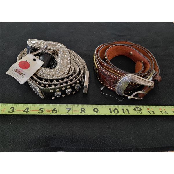 2 Cowgirl Finesse Belts