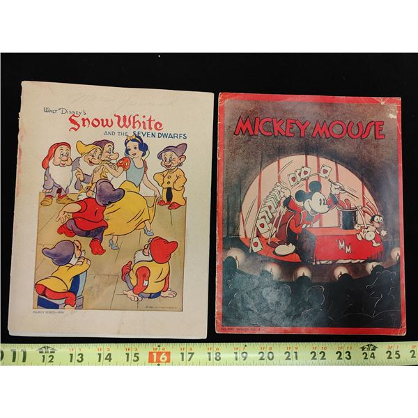Mickey Mouse and Snow White Scribblers