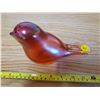 Image 1 : ORANGE GLASS BIRD