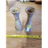 Image 1 : 2 FOSSIL STONE VASES