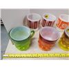 Image 2 : 11 assorted Fire King mugs