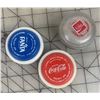 Image 1 : VINTAGE COCA-COLA AND FANTA YO-YOS
