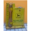 Image 1 : VINTAGE METAL JOHN DEERE RAIN GAUGE