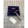 Image 4 : VINTAGE GILLETTE SAFETY RAZOR WITH SILVER PLATED CASE