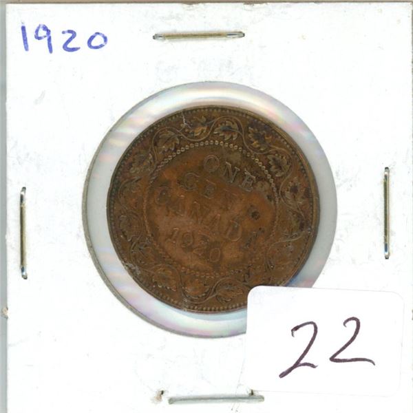 1920 Large Cent