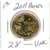 Image 1 : (1) 2011 Parks Loonie UNC