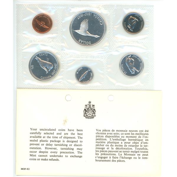 1967 Mint coin set Canada (Silver)