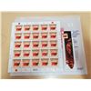 Image 1 : 2009 Year of the Ox stamp sheet plus extra large stamp
