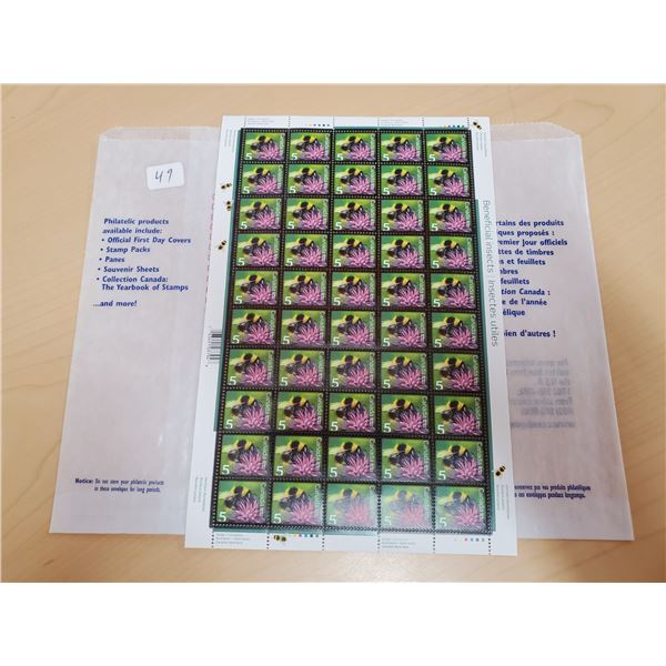 Bumbus Polaris stamp sheet (bumblebee)