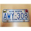 Image 1 : Nova Scotia license plate