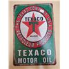 Image 1 : 8x11 3/4 inch sign "Texaco"