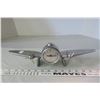 Image 5 : Very Nice Kirch Metal Airplane Clock (works)