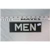 Image 1 : Vintage "MEN" Bathroom Sign