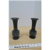Image 3 : Mid Century Brought from Italy Marble Roman Vases (2)