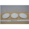 Image 2 : 3 White Pyrex Saucers