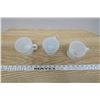 Image 2 : 3 Fireking White Mugs