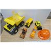 Image 2 : Big Lot Contruction Toys - 1 Large Tonka Truck & Misc.