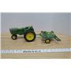 Image 2 : Vintage John Deere Tractor & Trailer