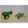 Image 4 : Vintage John Deere Tractor & Trailer