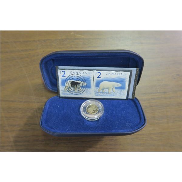 Polar Bear 2000 Special Edition Toonie & Stamps Schmalz Auctions Polar Bear 2000 Special Edition Toonie & Stamps Schmalz Auctions