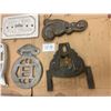 Image 3 : Lot of Cast Stove Pot Holders, Door, Etc
