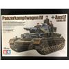 Image 1 : UNBUILT PANZERKAMPFWAGEN IV TAMAIYA